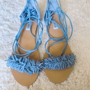 Tie up sandals